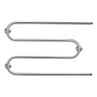 Водяна сушарка для рушників Lidz Snake (CRM) D25х1/2" 500x800