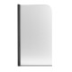 Душевой экран Qtap Standard STDBLM407513APL