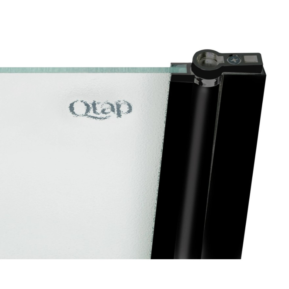 Душовий екран Qtap Standard STDBLM407513APR