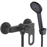 Змішувач для душа Lidz Latwa 010 LDLAT010BLA45421
