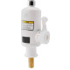 Проточний кран-водонагрівач кухонний Lidz Warm 057, White/Chrome LDWAR057WCR24983