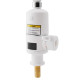 Проточний кран-водонагрівач кухонний Lidz Warm 057, White/Chrome LDWAR057WCR24983