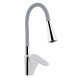 Змішувач для кухні Lidz Tani 007F3, Chrome/Grey (k40) LDTAN007F3GCR31869