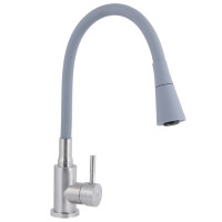 Смеситель для кухни Lidz Aria 015F31 с гибким изливом LDARI015F31GNK31871