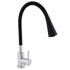 Смеситель для кухни Lidz Aria 015F31 с гибким изливом LDARI015F31BNK31872