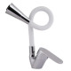 Змішувач для кухні Lidz Tani 008F3 з гнучким виливом (k40) White / Chrome LDTAN008F3WCR37037