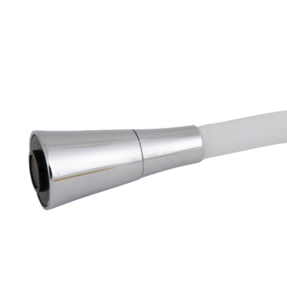 Змішувач для кухні Lidz Tani 008F3 з гнучким виливом (k40) White / Chrome LDTAN008F3WCR37037