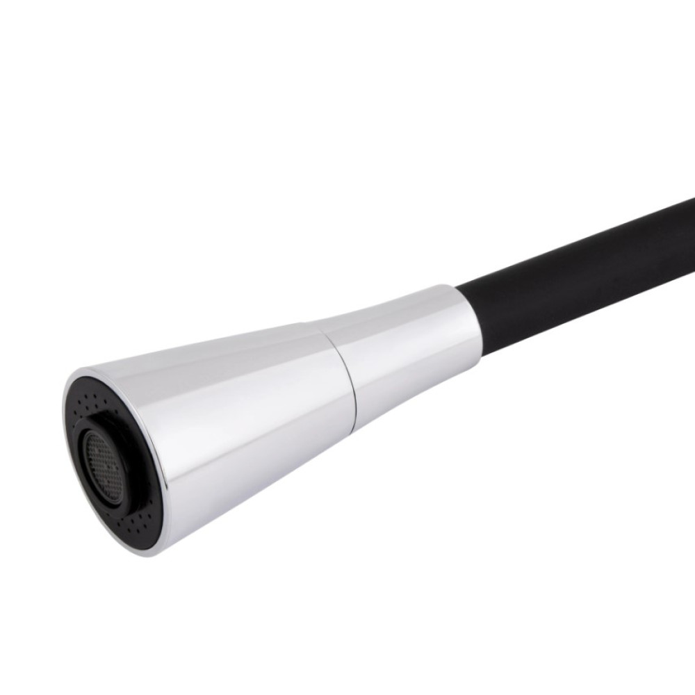 Змішувач для кухні Lidz Tani 007F3, Chrome/Black (k40) LDTAN007F3BCR37649