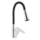 Змішувач для кухні Lidz Tani 007F3, Chrome/Black (k40) LDTAN007F3BCR37649