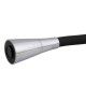 Змішувач для кухні Lidz Tani 008F3 з гнучким виливом (k40) Black / Chrome LDTAN008F3BCR39484