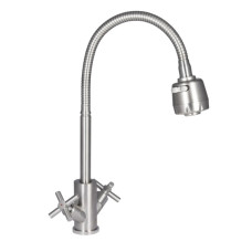 Смеситель для кухни Lidz Wind 013F4, Nickel LDWIN013F4NKS43391
