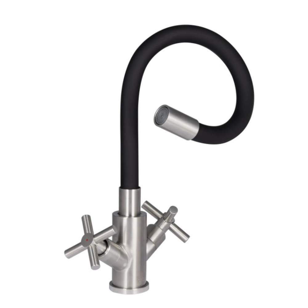 Змішувач для кухні Lidz Wind 013F3, Nickel LDWIN013F3NKS43392
