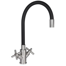 Смеситель для кухни Lidz Wind 013F3, Nickel LDWIN013F3NKS43392