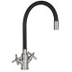 Змішувач для кухні Lidz Wind 013F3, Nickel LDWIN013F3NKS43392