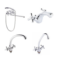 Набір смесителей Lidz Dominox (15140+15272-F3+15272F-1+15161) SD00051202