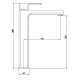 Смеситель для раковины Lidz Dozorca 001FH Chrome (k35) LDDOZ001FHCRM48990