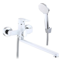 Змішувач для ванни Lidz Latwa 005 (k35) LDLAT005WHI45425 White