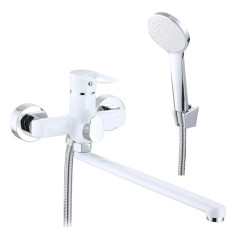Смеситель для ванны Lidz Latwa 005 (k35) LDLAT005WHI45425 White