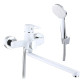 Змішувач для ванни Lidz Latwa 005 (k35) LDLAT005WHI45425 White