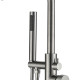 Змішувач для ванни Lidz tap Aria 004 підлоговий LDARI004NKS46099 Nickel