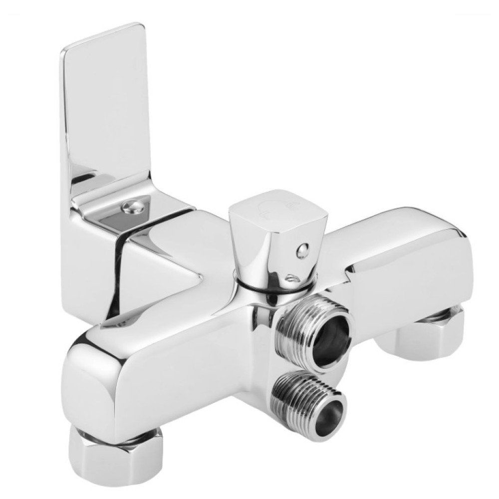 Змішувач для ванни Lidz Orion 005 Chrome з душовим гарнітуром LDORI005CRM48094