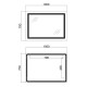 Дзеркало Qtap Cardinal з LED-підсвічуванням Touch QT0478C10070