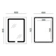 Дзеркало Lidz Kubis з LED-підсвічуванням Touch LD78LF9376080