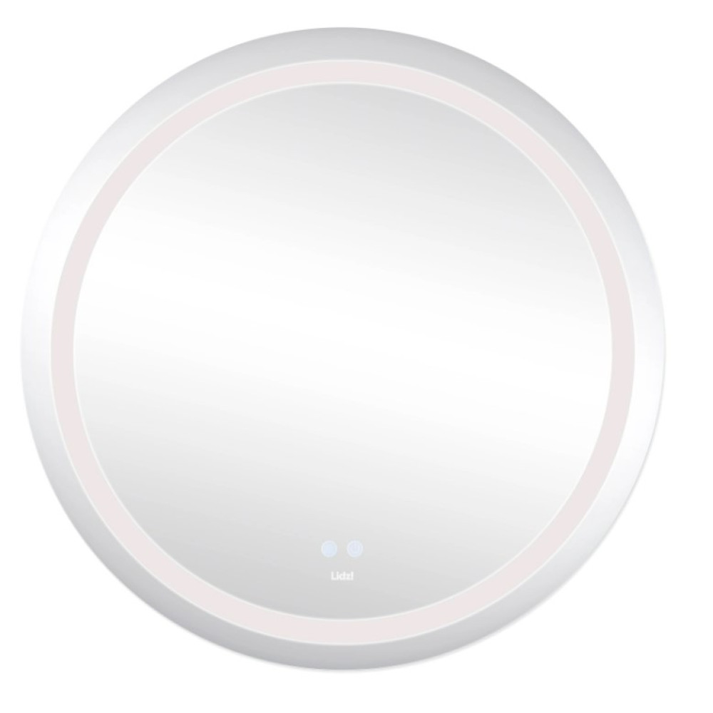 Дзеркало Lidz Aria (AR1) кругле з LED-підсвічуванням Touch, антизапотіванням, диммером, регулюванням яскравості LD78LR800