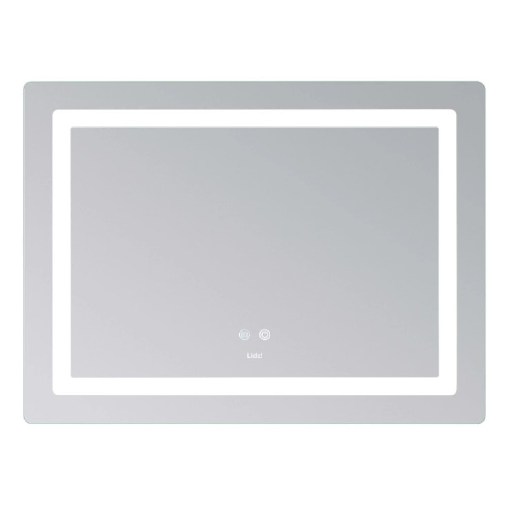 Дзеркало Lidz Kubis (KU2) 800х600 мм з LED-підсвічуванням Touch LD78LF9048060