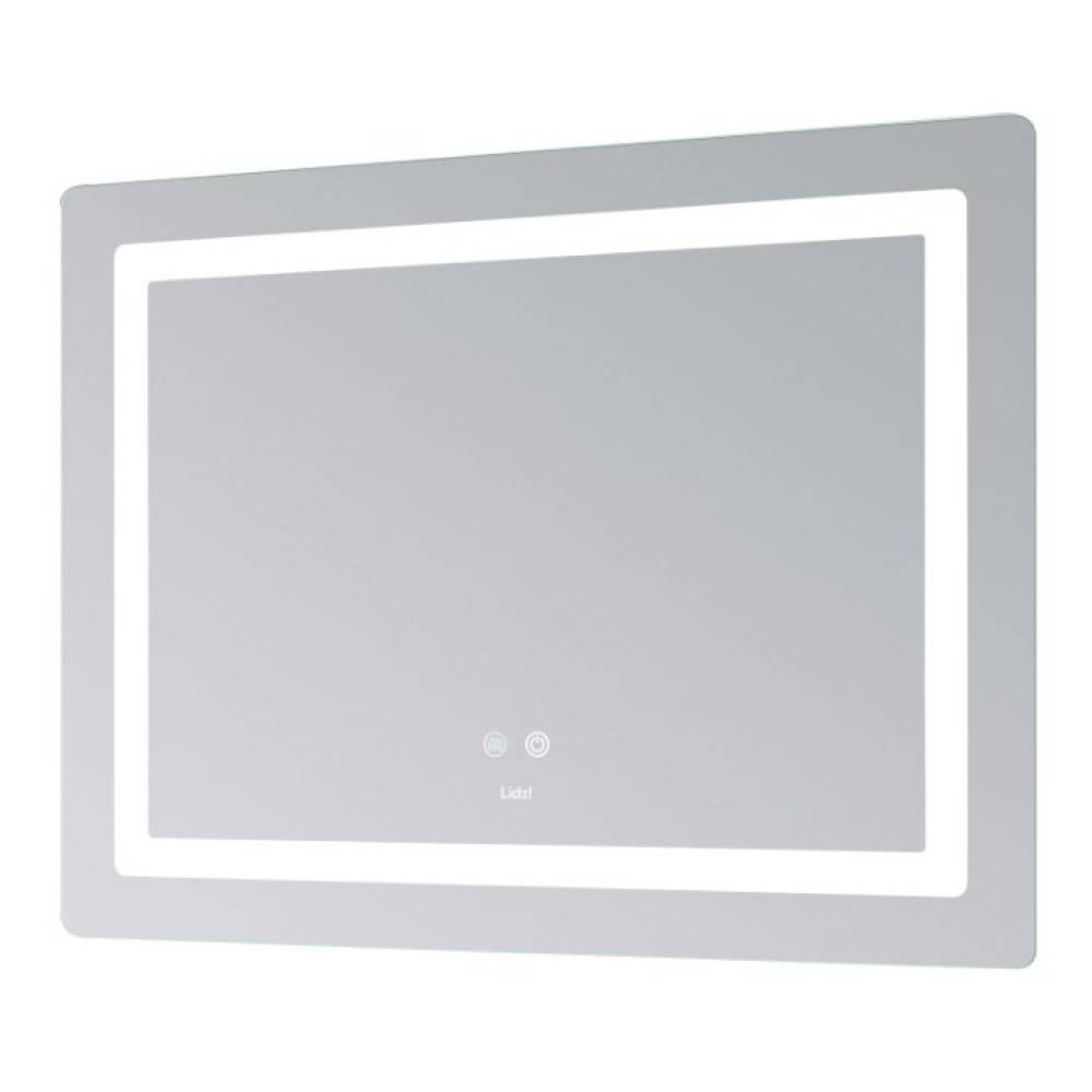 Дзеркало Lidz Kubis (KU2) 800х600 мм з LED-підсвічуванням Touch LD78LF9048060