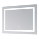 Дзеркало Lidz Kubis (KU2) 800х600 мм з LED-підсвічуванням Touch LD78LF9048060