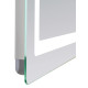 Дзеркало Lidz Kubis (KU2) 800х600 мм з LED-підсвічуванням Touch LD78LF9048060