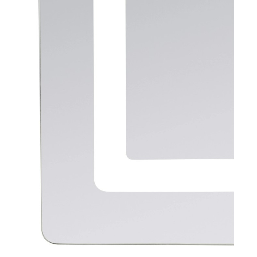 Дзеркало Lidz Kubis (KU2) 800х600 мм з LED-підсвічуванням Touch LD78LF9048060