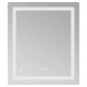 Дзеркало Lidz Kubis (KU2) 700х800 мм з LED-підсвічуванням Touch LD78LF9047080