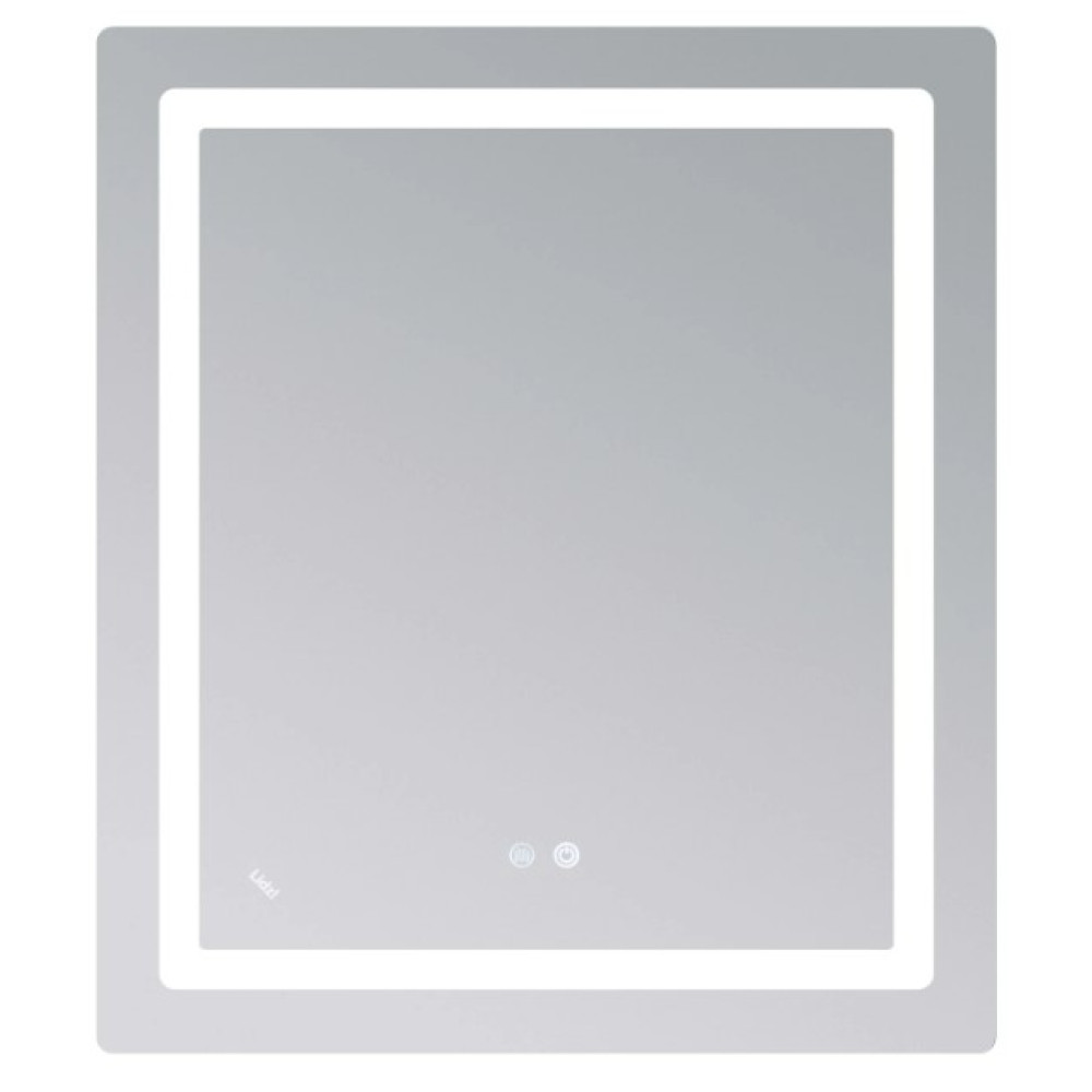 Дзеркало Lidz Kubis (KU2) 700х800 мм з LED-підсвічуванням Touch LD78LF9047080