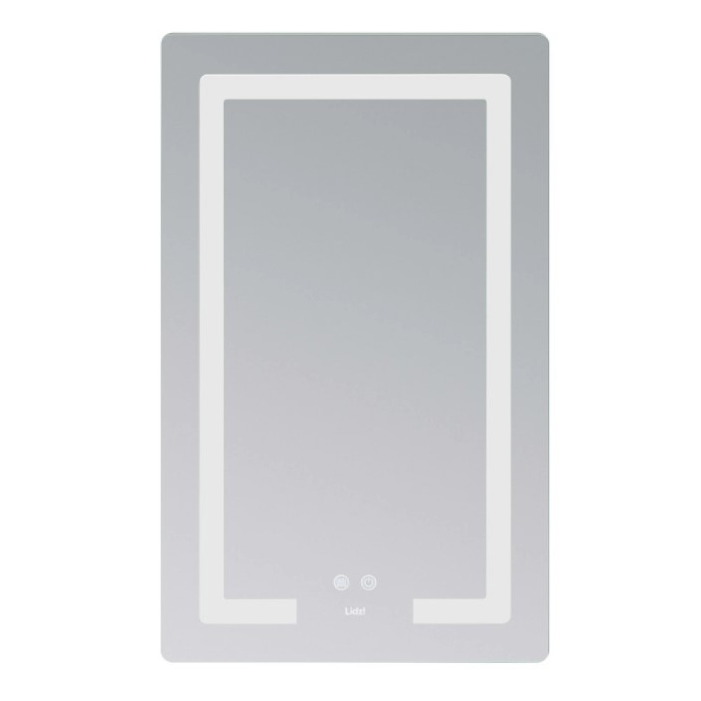 Дзеркало Lidz Kubis (KU2) 500х800 мм з LED-підсвічуванням Touch LD78LF936508048448