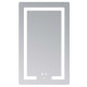 Дзеркало Lidz Kubis (KU2) 500х800 мм з LED-підсвічуванням Touch LD78LF936508048448