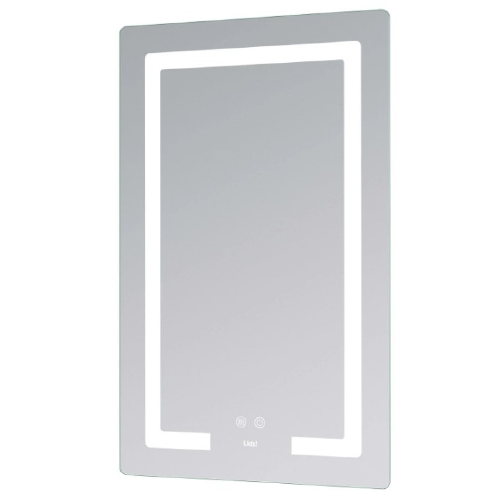 Дзеркало Lidz Kubis (KU2) 500х800 мм з LED-підсвічуванням Touch LD78LF936508048448