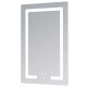 Дзеркало Lidz Kubis (KU2) 500х800 мм з LED-підсвічуванням Touch LD78LF936508048448