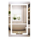 Дзеркало Lidz Kubis (KU2) 500х800 мм з LED-підсвічуванням Touch LD78LF936508048448