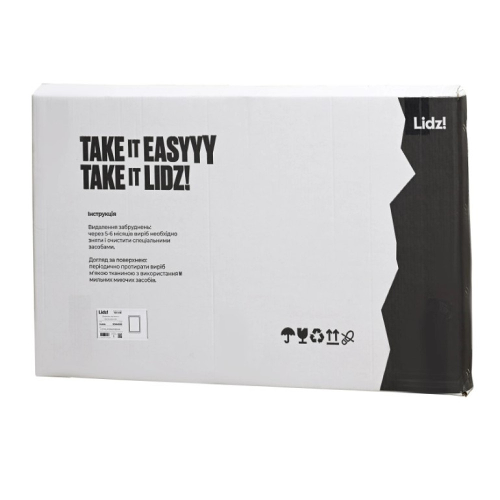Дзеркало Lidz Kubis (KU2) 500х800 мм з LED-підсвічуванням Touch LD78LF936508048448