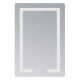 Дзеркало Lidz Kubis (KU2) 600х800 мм з LED-підсвічуванням Touch LD78LF937608048449