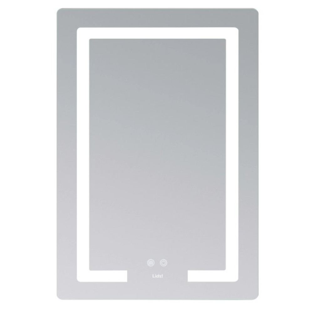 Дзеркало Lidz Kubis (KU2) 600х800 мм з LED-підсвічуванням Touch LD78LF937608048449