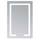 Дзеркало Lidz Kubis (KU2) 600х800 мм з LED-підсвічуванням Touch LD78LF937608048449