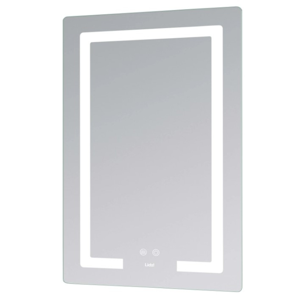 Дзеркало Lidz Kubis (KU2) 600х800 мм з LED-підсвічуванням Touch LD78LF937608048449