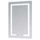 Дзеркало Lidz Kubis (KU2) 600х800 мм з LED-підсвічуванням Touch LD78LF937608048449
