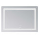 Дзеркало Lidz Kubis (KU2) 1000х800 мм з LED-підсвічуванням Touch LD78LF6141008048450