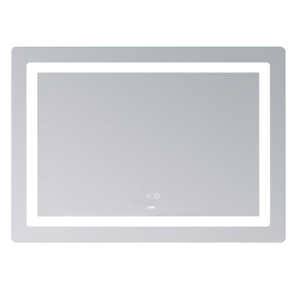 Дзеркало Lidz Kubis (KU2) 1000х800 мм з LED-підсвічуванням Touch LD78LF6141008048450