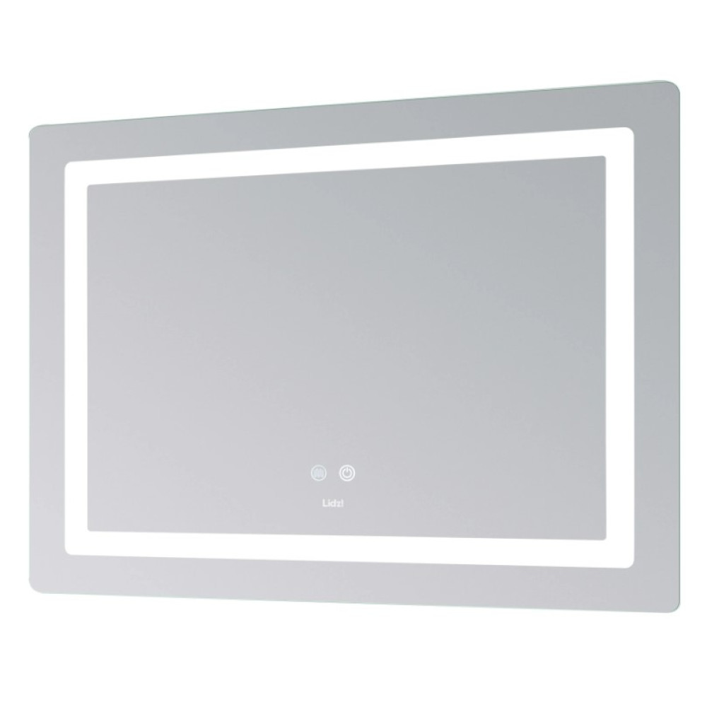 Дзеркало Lidz Kubis (KU2) 1000х800 мм з LED-підсвічуванням Touch LD78LF6141008048450