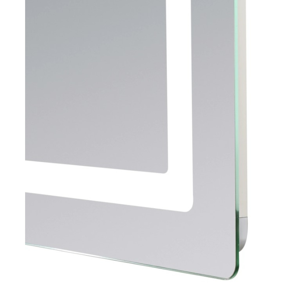 Дзеркало Lidz Kubis (KU2) 1000х800 мм з LED-підсвічуванням Touch LD78LF6141008048450